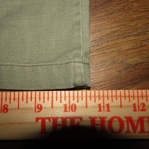 Casual Concept Tall Girl Olive Green Size 7 Pants - Picture 3 of 8